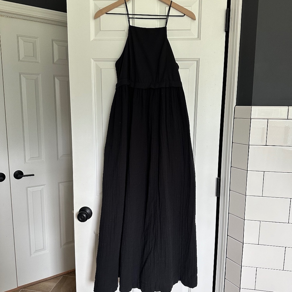 Free People Black Maxi Dress - XS